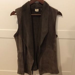 Cozy brown vest